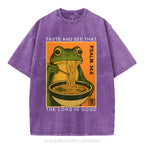 Taste And See That The Lord Is Good Christian Washed T-Shirt