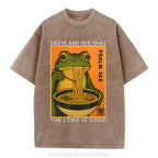 Taste And See That The Lord Is Good Christian Washed T-Shirt