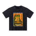 Taste And See That The Lord Is Good Christian Washed T-Shirt