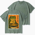 Taste And See That The Lord Is Good Christian Washed V-Neck T-Shirt