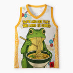 Taste And See The Lord  Is Good Christian Mesh Jersey Tank Top