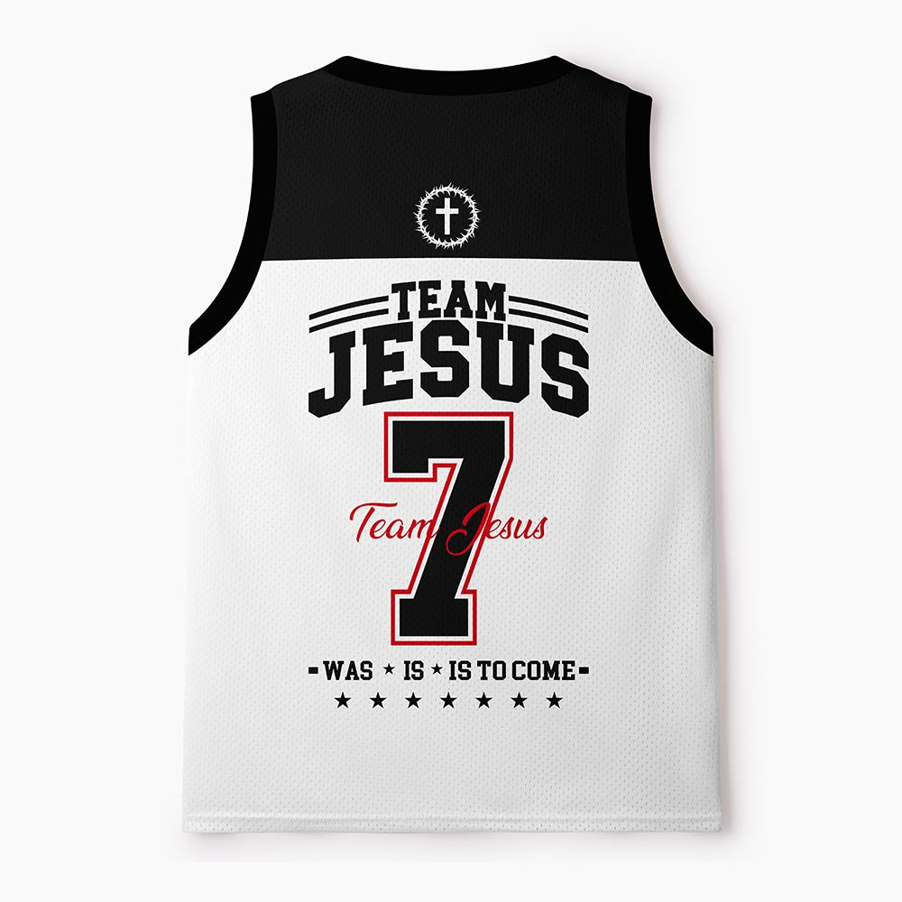 Team Jesus Christian Mesh Jersey Tank Top