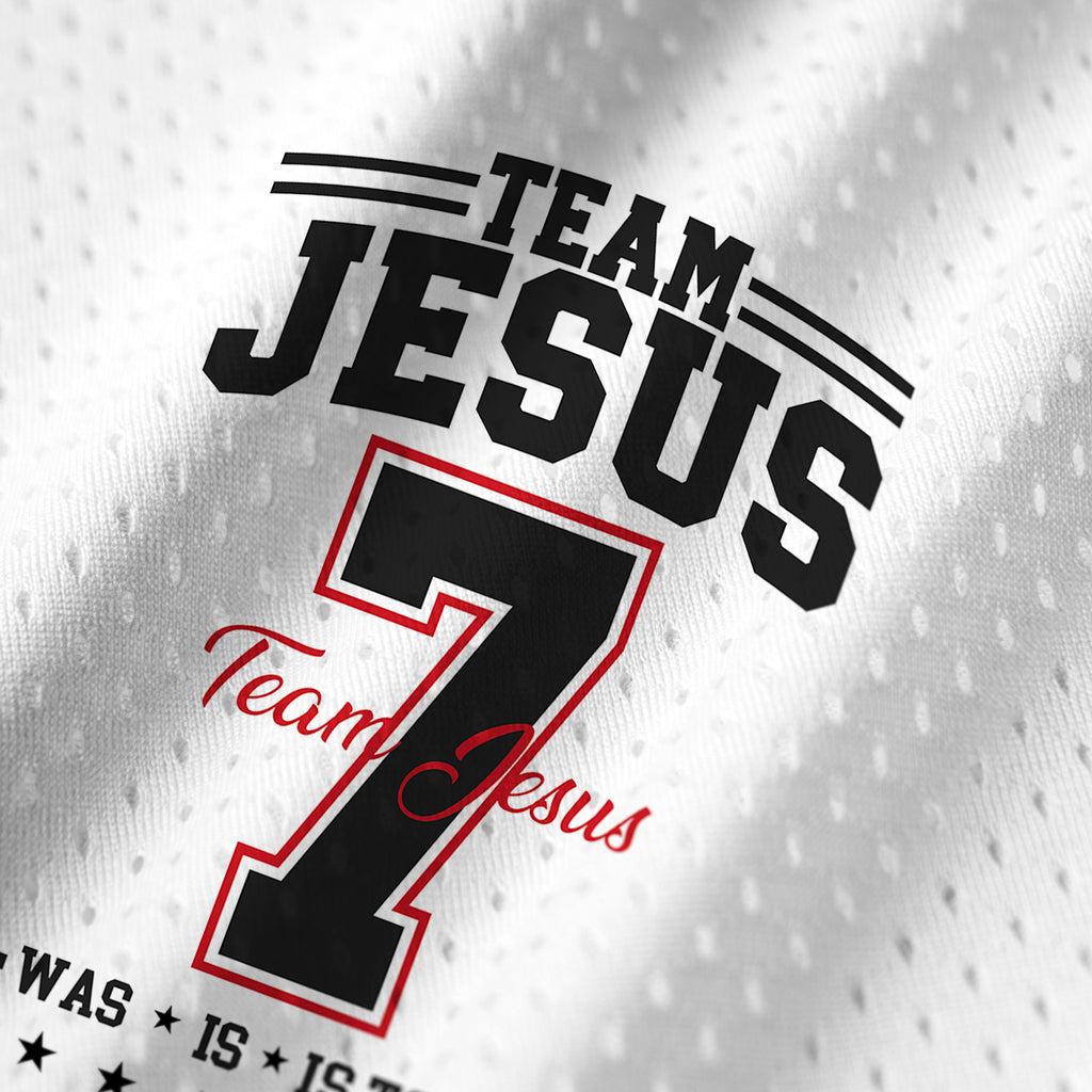 Team Jesus Christian Mesh Jersey Tank Top