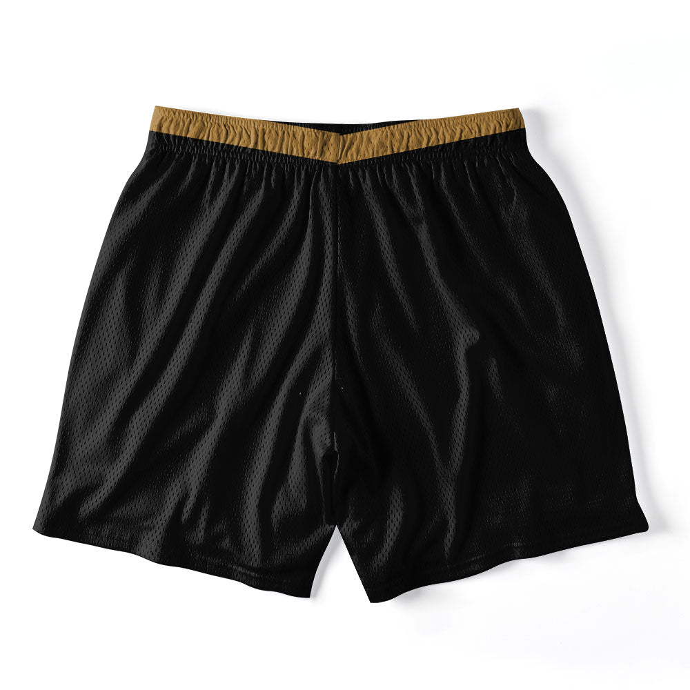 The Alpha And Omega Christian Mesh Shorts