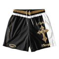 The Alpha And Omega Christian Mesh Shorts