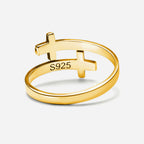 The Cross Christian 925 Sterling Silver Ring