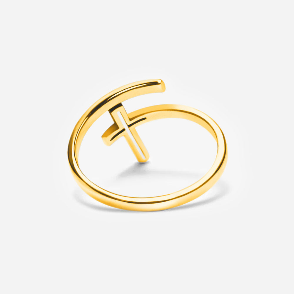 The Cross Christian 925 Sterling Silver Ring