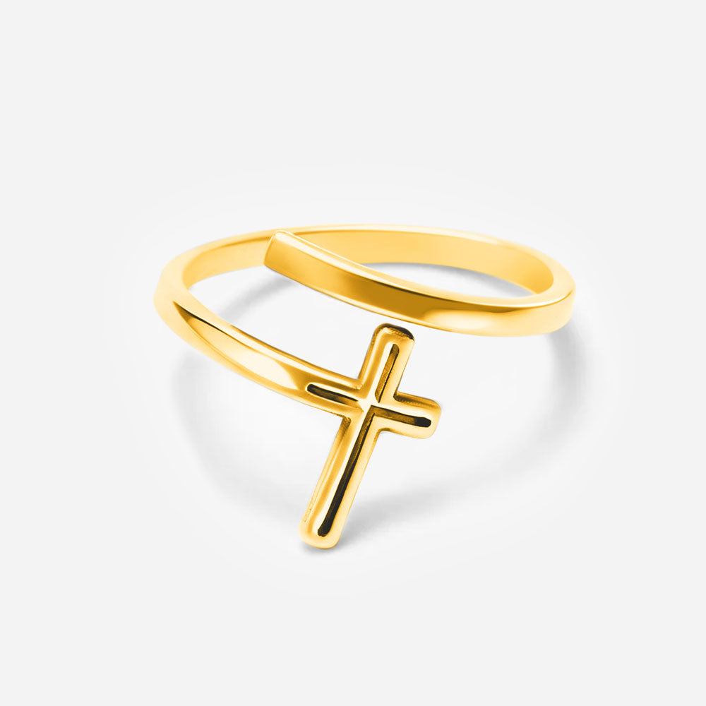 The Cross Christian 925 Sterling Silver Ring