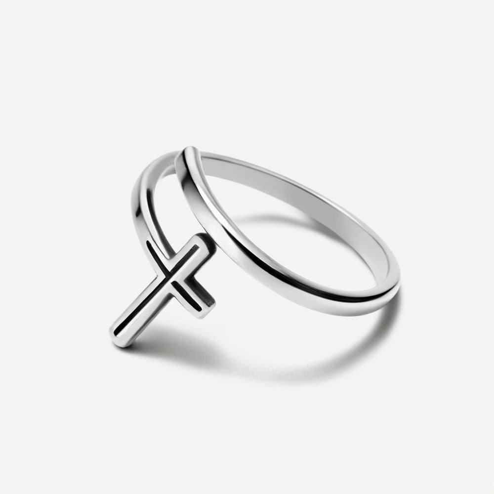 The Cross Christian 925 Sterling Silver Ring