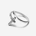 The Cross Christian 925 Sterling Silver Ring