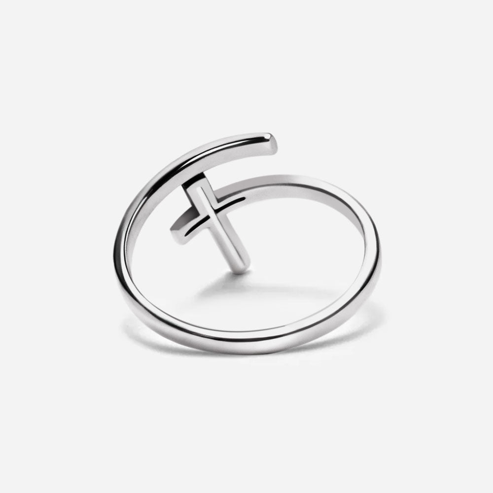 The Cross Christian 925 Sterling Silver Ring