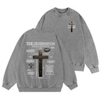The Cross Instrument Of Death Symbol Of Life Christian Washed Sweatshirt