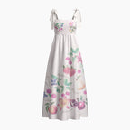 Fruit Of The Spirit Chrisitan Tie Shoulder Maxi Dress
