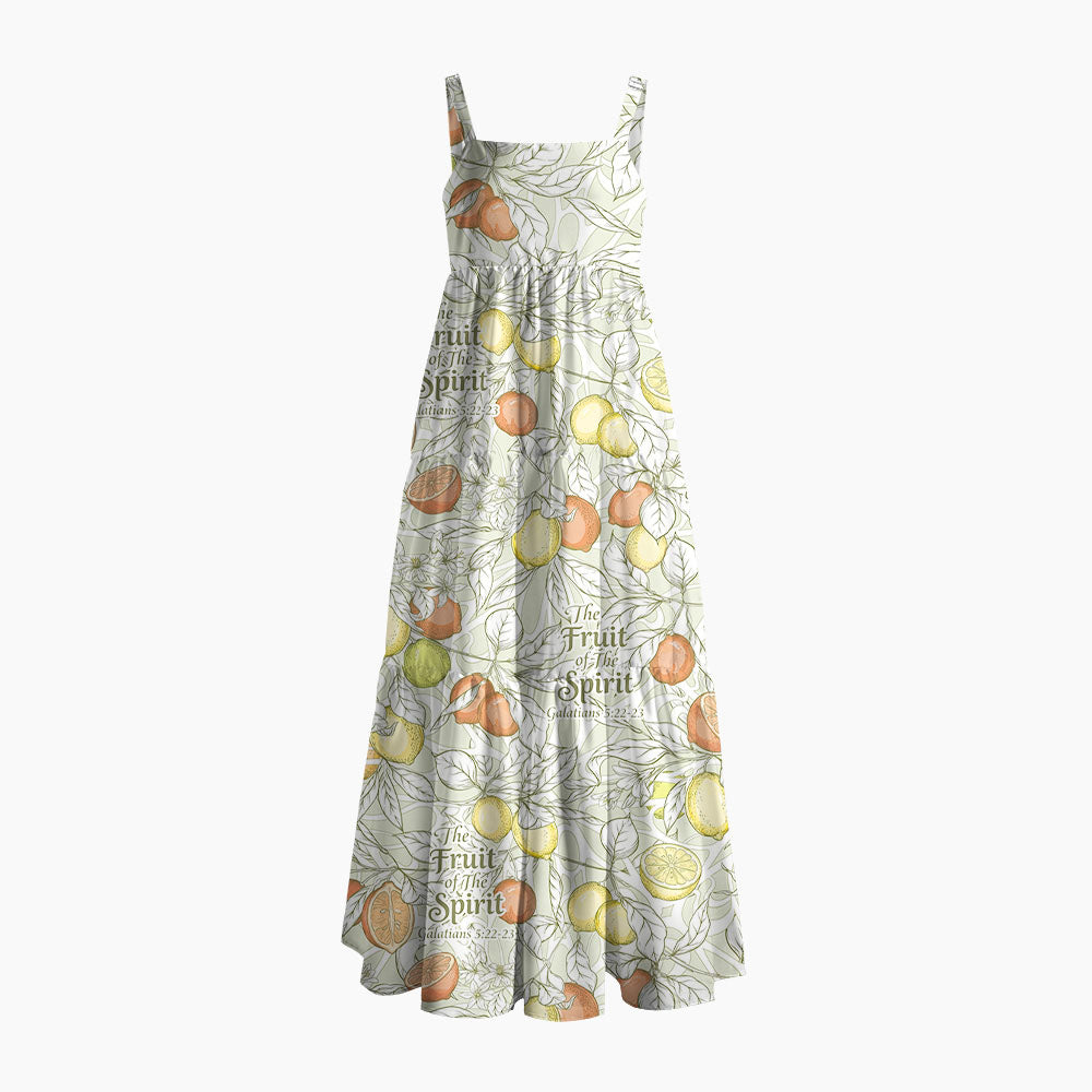 The Fruit Of The Spirit Christian Maxi Dress
