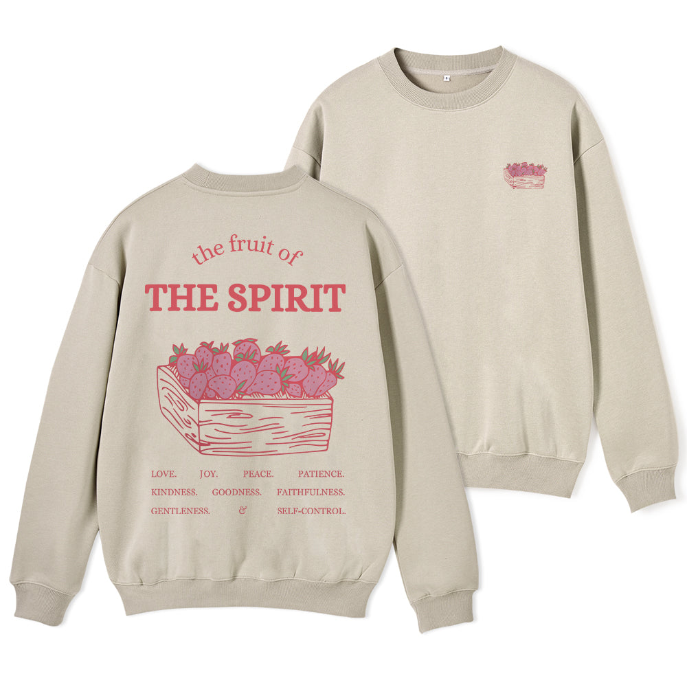 The Fruit Of The Spirit ChristianFleece Sweatshirt