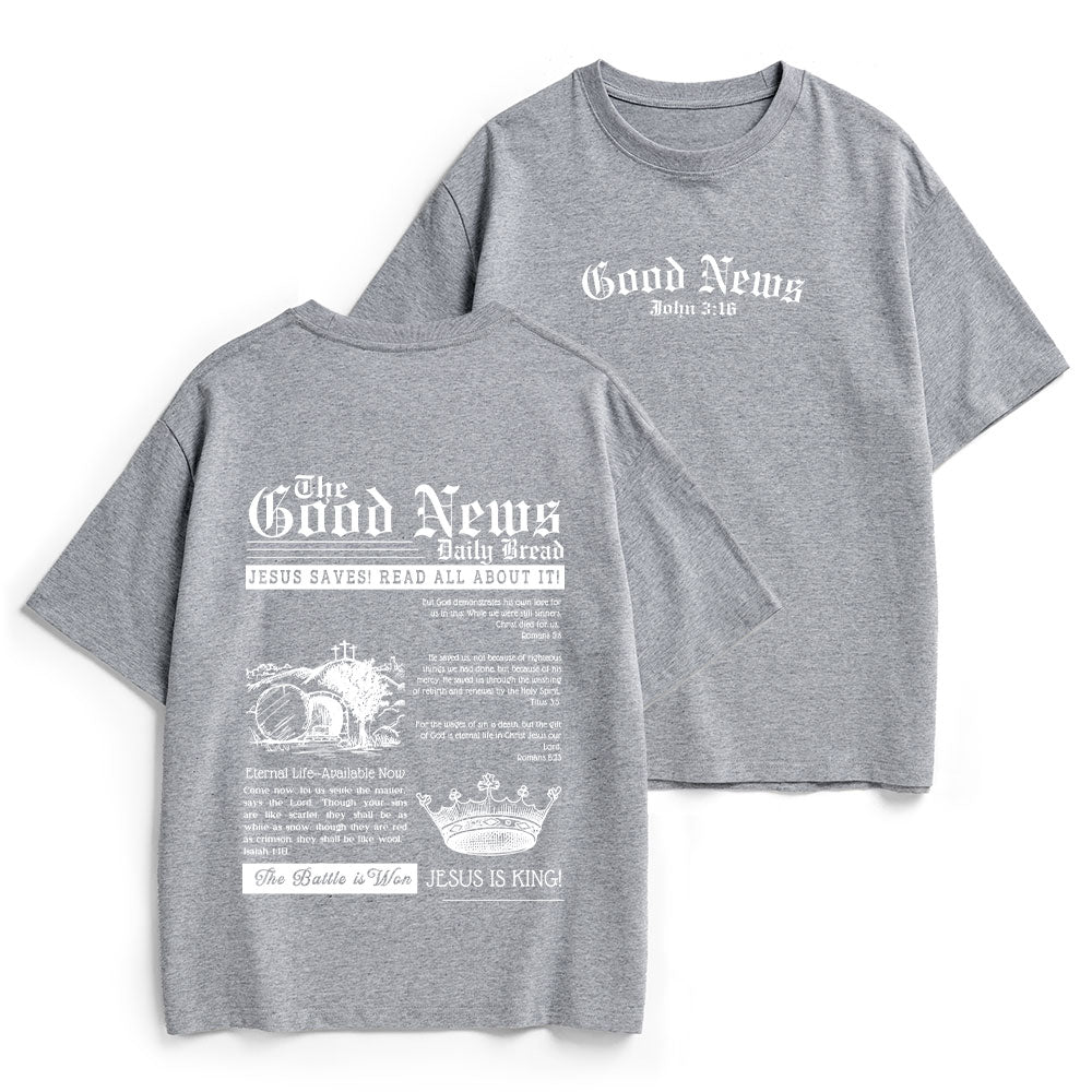 The Good News Christian Heavy Cotton T-Shirt