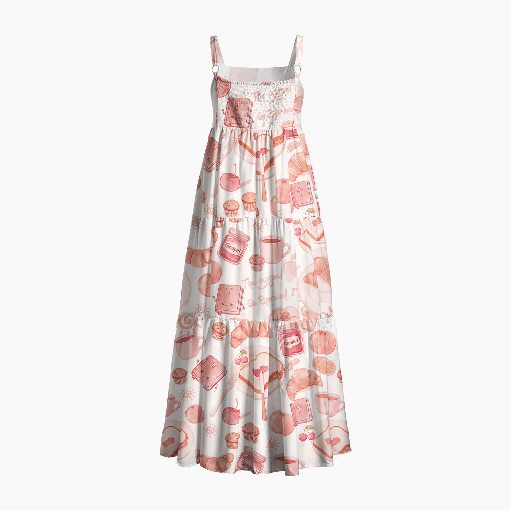The Gospel Go Spread Christian Maxi Dress