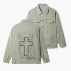 The Greater Love Christian Denim Jacket