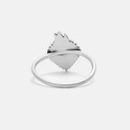 The Heart of Flames Christian 925 Sterling Silver Ring