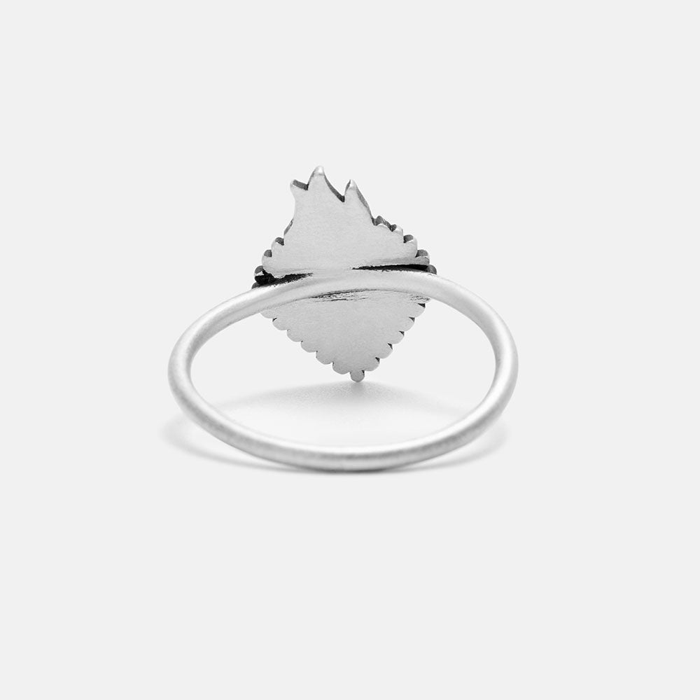 The Heart of Flames Christian 925 Sterling Silver Ring