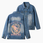 The Heavens Are Roaring Christian Denim Jacket