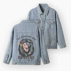 The Heavens Are Roaring Christian Denim Jacket