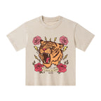 The Heavens Are Roaring Christian Kid Washed T-Shirt