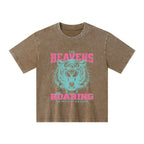 The Heavens Are Roaring Christian Kid Washed T-Shirt