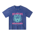The Heavens Are Roaring Christian Kid Washed T-Shirt