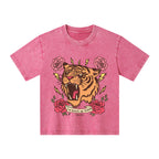 The Heavens Are Roaring Christian Kid Washed T-Shirt