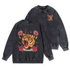 The Heavens Are Roaring Christian Washed Sweatshirt