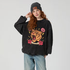 The Heavens Are Roaring Christian Washed Sweatshirt