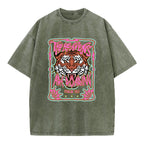 The Heavens Are Roaring Christian Washed T-Shirt