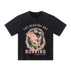The Heavens Are Roaring Kid Washed T-Shirt