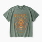 The King Christian Washed V-Neck T-Shirt