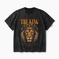 The King Christian Washed V-Neck T-Shirt
