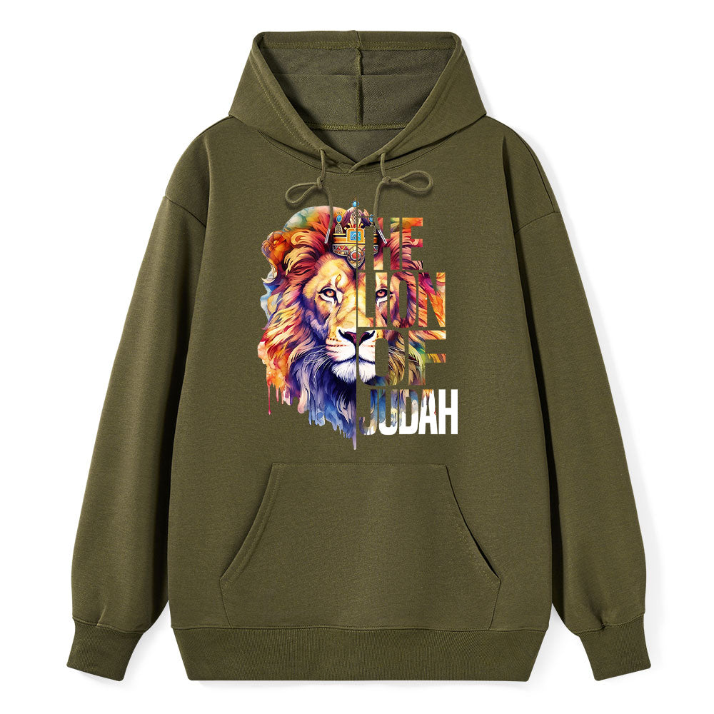 The Lion Of Judah Christian Hoodie