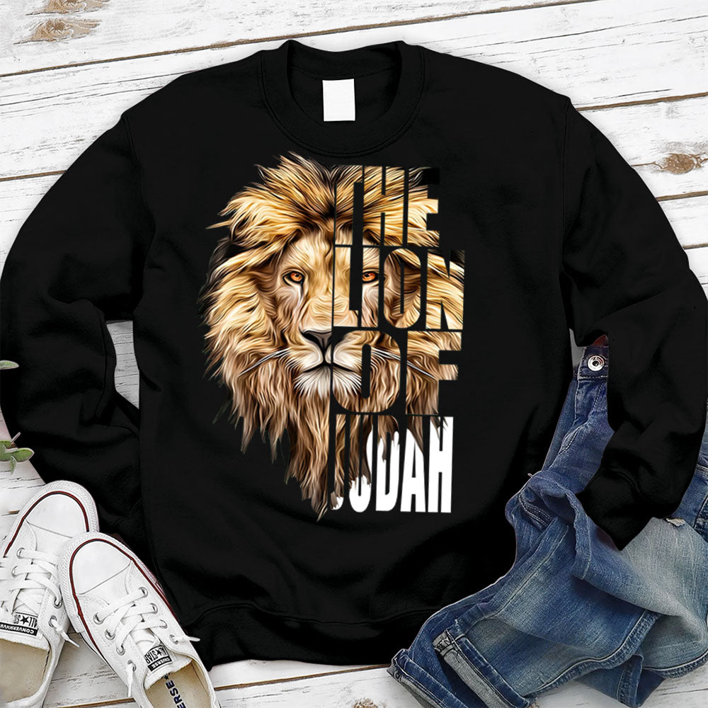 The Lion of Judah Christian Sweatshirt