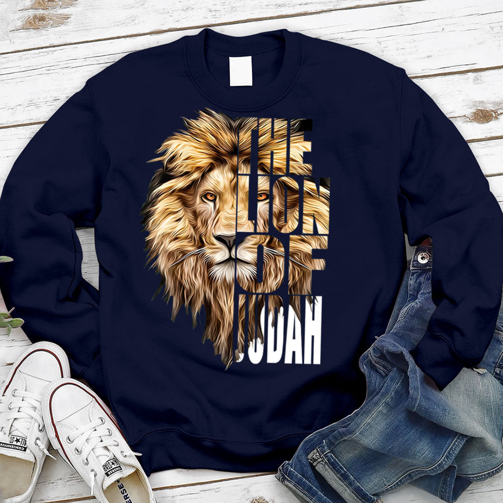 The Lion of Judah Christian Sweatshirt