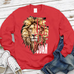 The Lion of Judah Christian Sweatshirt