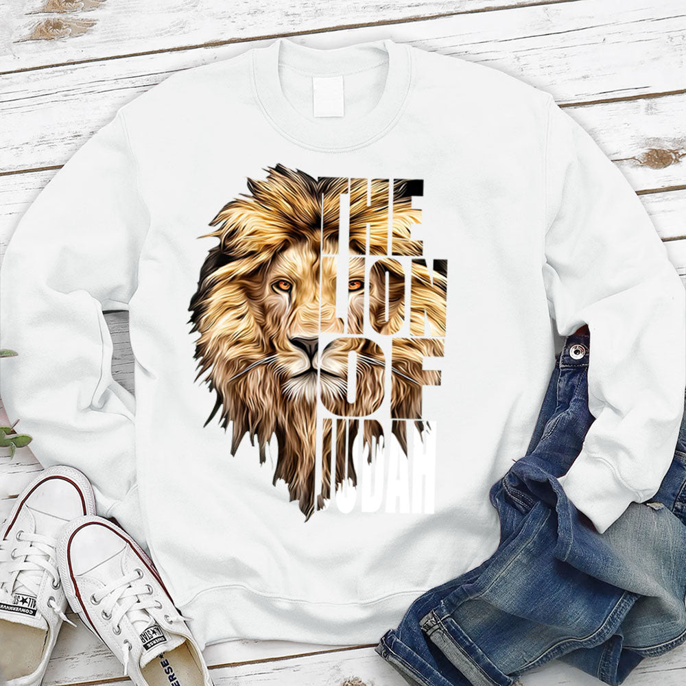 The Lion of Judah Christian Sweatshirt