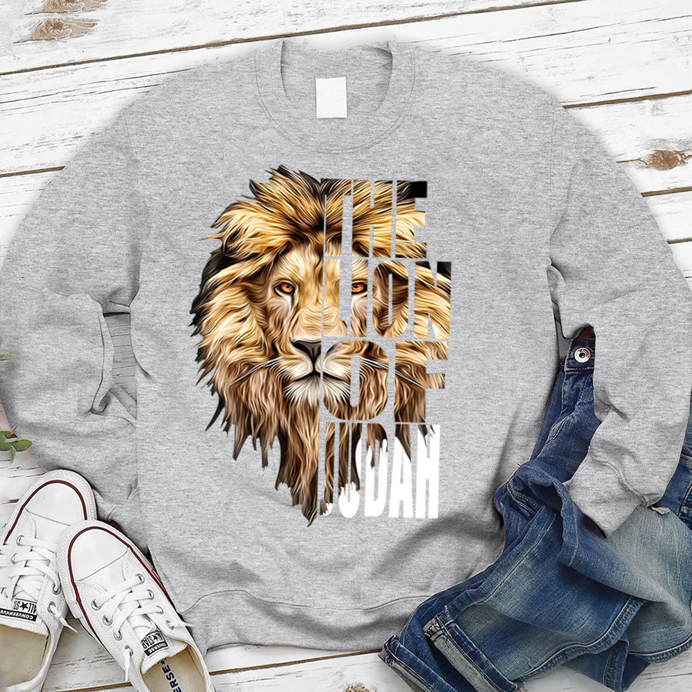The Lion of Judah Christian Sweatshirt