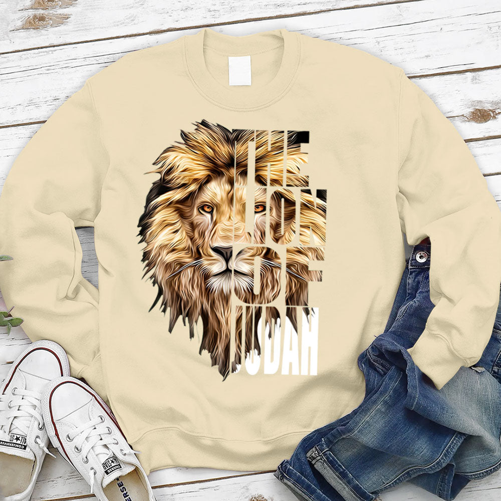 The Lion of Judah Christian Sweatshirt