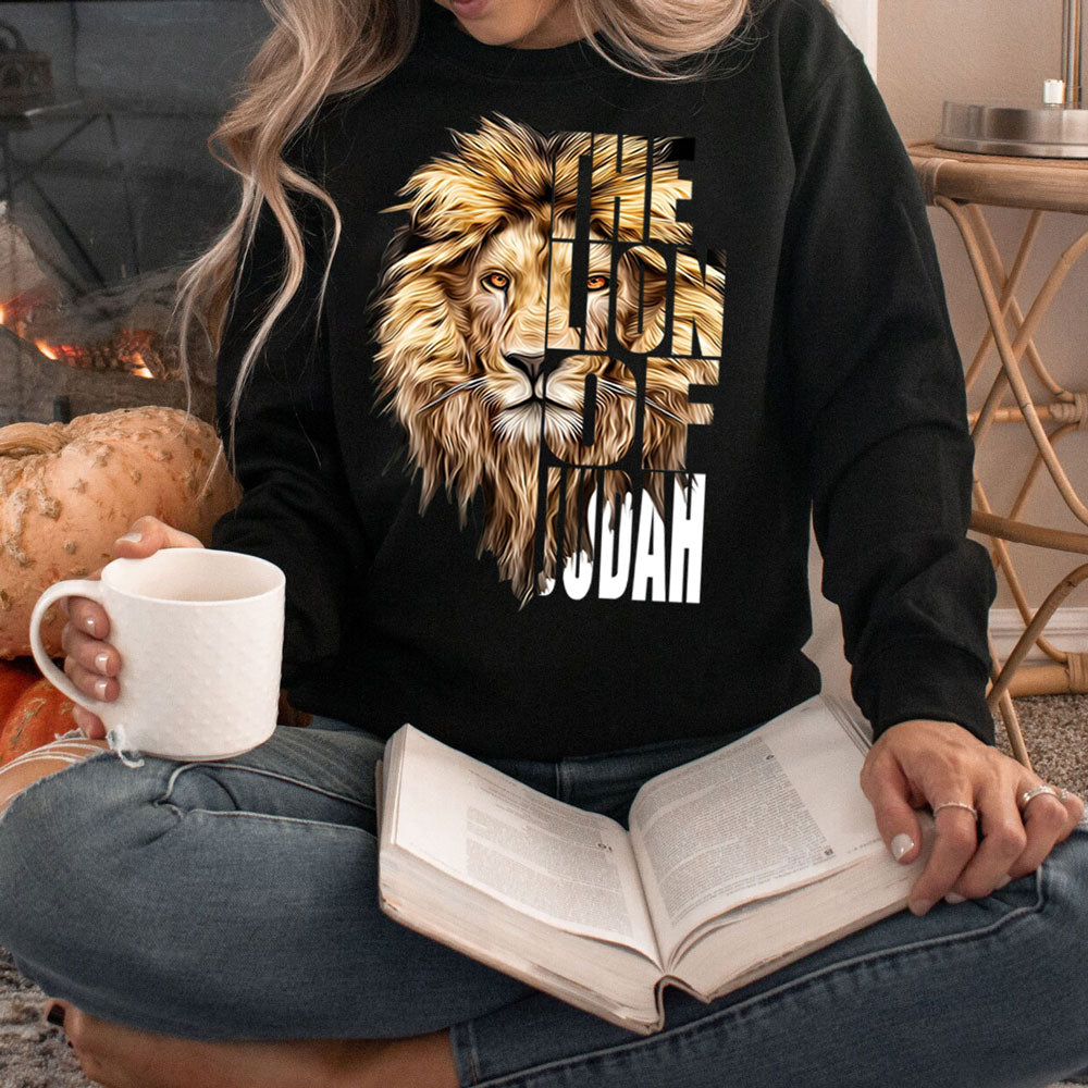 The Lion of Judah Christian Sweatshirt