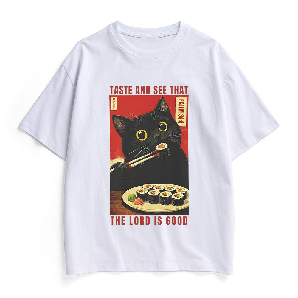 The Lord Is Good Christian Heavy Cotton T-Shirt