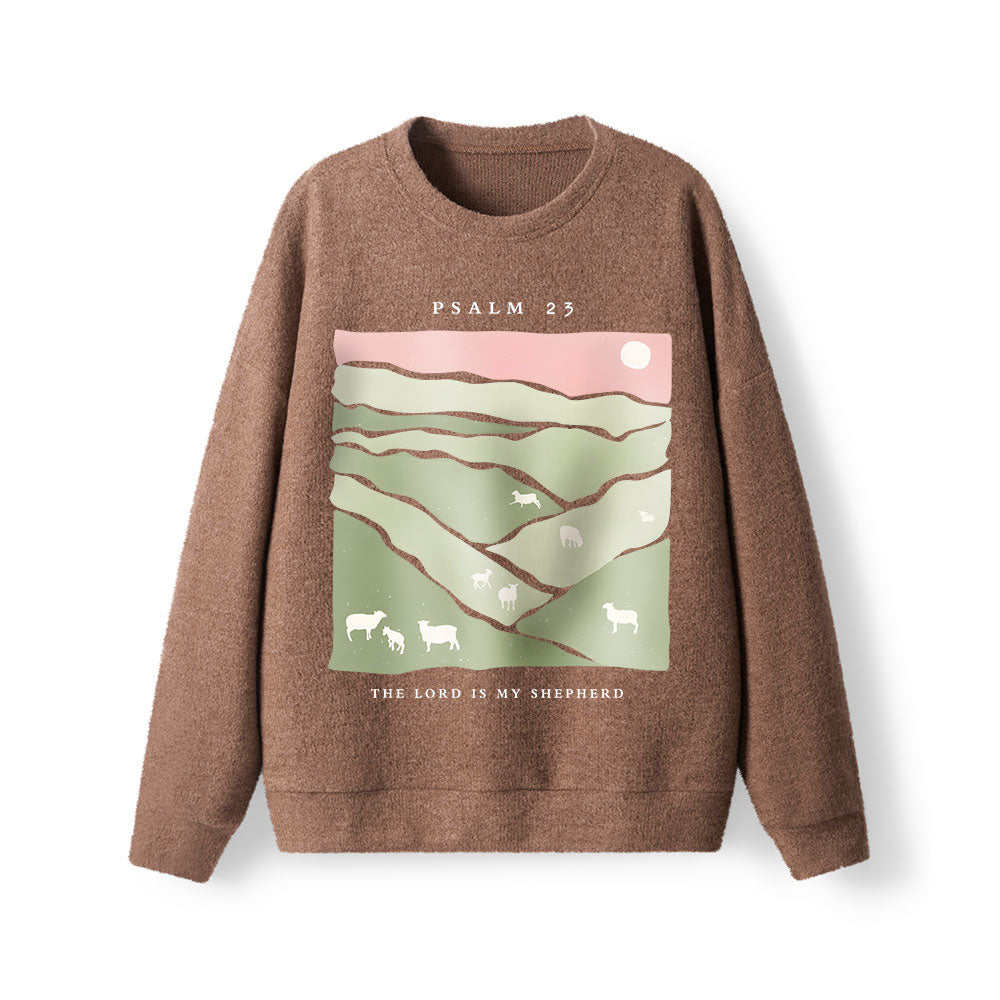 The Lord Is  My Shepherd Christian Lightweight Sweater