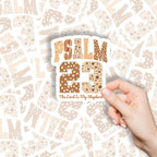 The Lord Is My Shepherd Christ Christian Stickers