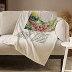 The Lord Is My Shepherd Christian Blanket