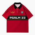 The Lord Is My Shepherd Christian Buttoned Polo Jersey