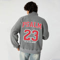The Lord Is My Shepherd Christian Half Zip Fleece Sweatshirt